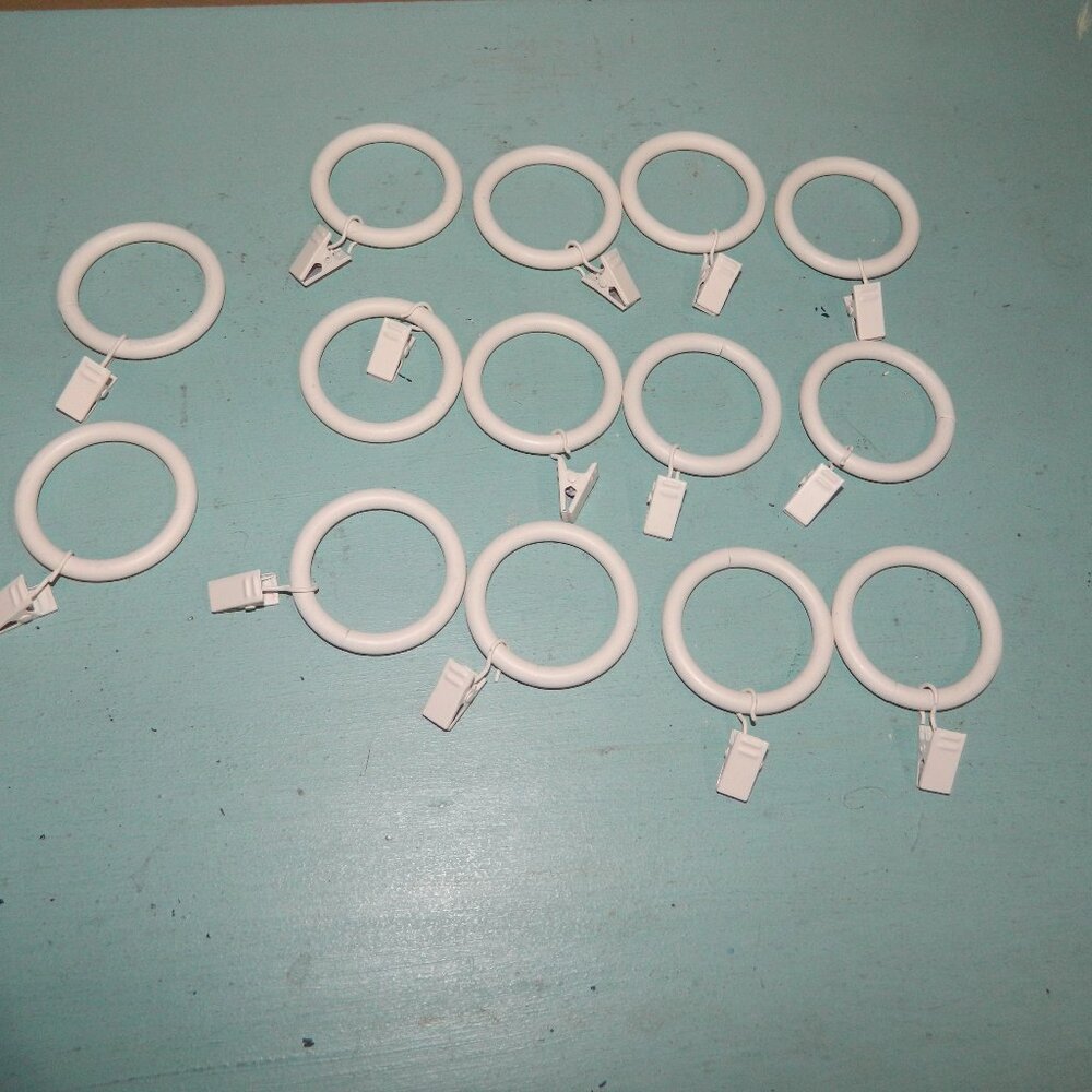 Pottery Barn Kids Classic Steel Curtain Rings Set of 14